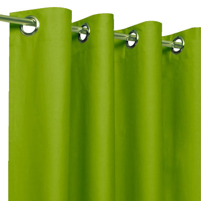 Rideaux tamisants unis vert