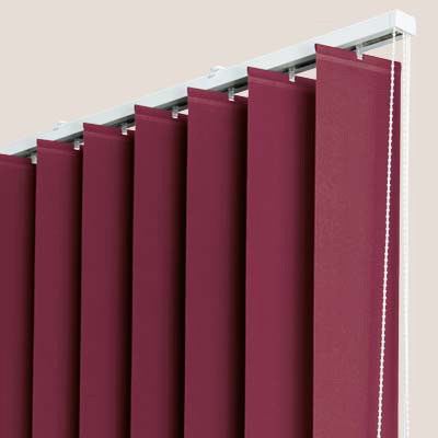 Stores californiens tamisants unis fuchsia - polyester - sur mesure - fabrication française - durable et élégant