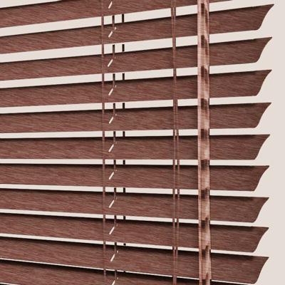 Store vénitien aluminium marron - sur mesure - garantie 5 ans - type de stores vénitien intérieur aluminium lames 25 mm