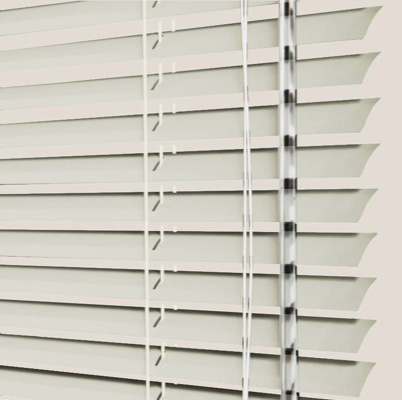 Store vénitien aluminium gris clair - sur mesure - nettoyage facile avec chiffon doux - durable et élégant