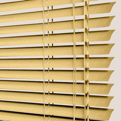 Store vénitien aluminium or - sur mesure - durable et élégant - design épuré - fabrication française