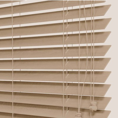 Store vénitien bois cérusé - bois tilleul satiné - sur mesure - fabrication française - design épuré