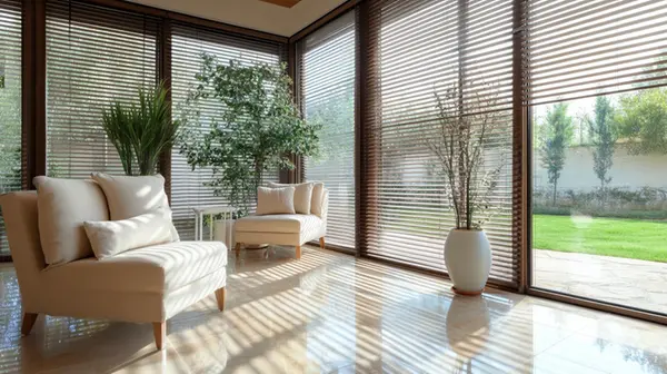  Stores Vénitiens Bois Texturé - 50 mm 