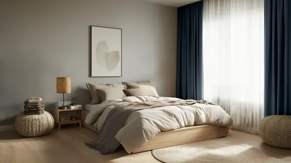  Rideaux Tamisants Aspect Lainage -20€ 