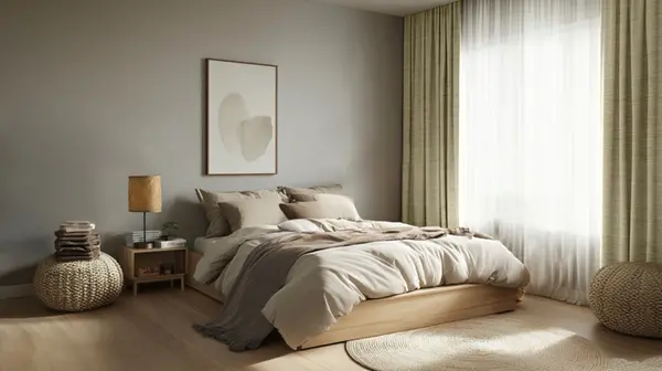  Rideaux Velours Effet chiné