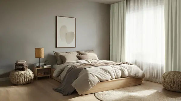  Rideaux Velours Unis 