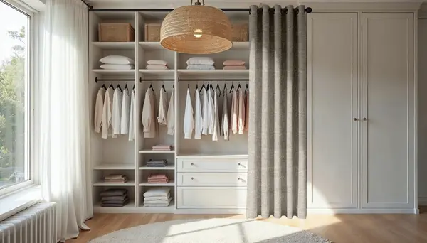  Rideaux Tamisants Aspect Toile de Jute -20€ 