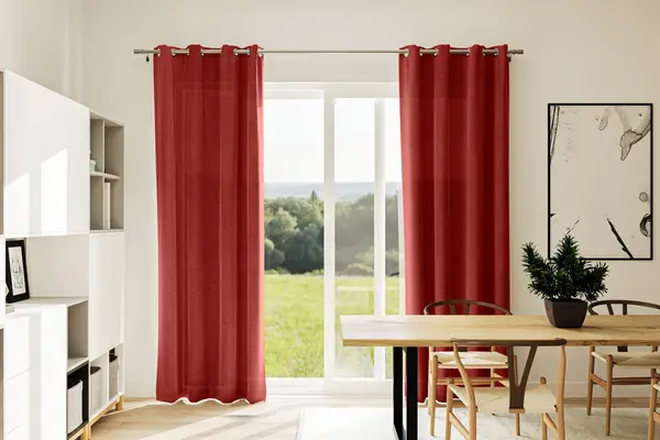  Rideaux Tamisants Coton Uni -20€ 