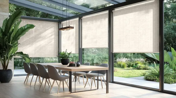  Stores Enrouleurs Tamisants Aspect Bambou 