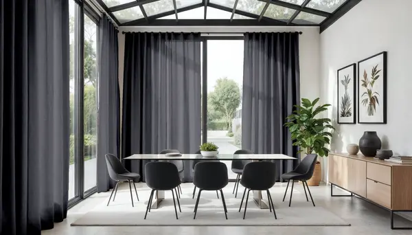  Rideaux Tamisants Aspect Lainage -20€ 