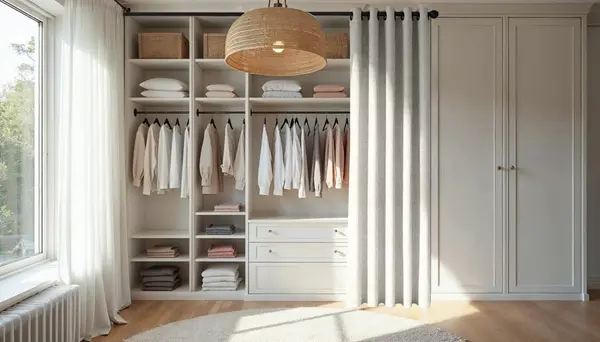  Rideaux Occultants Aspect Flanelle 